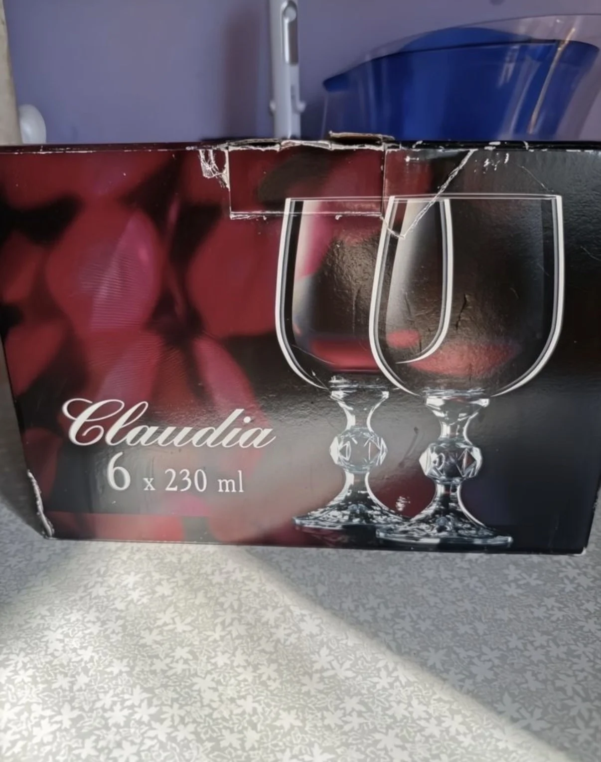 Набор фужеров Crystalite Bohemia Claudia 6шт 230мл - миниатюра 2