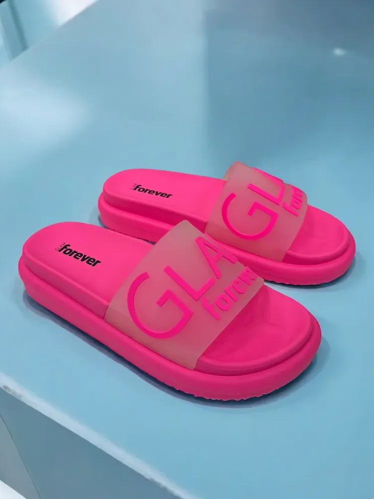 3049-251 fuchsia GlamForever Сланцы женские - миниатюра 2