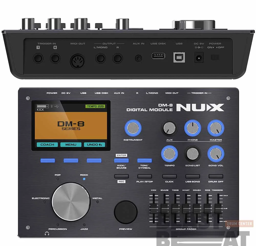 Цифровые барабаны для дома NUX DM-8 - миниатюра 7