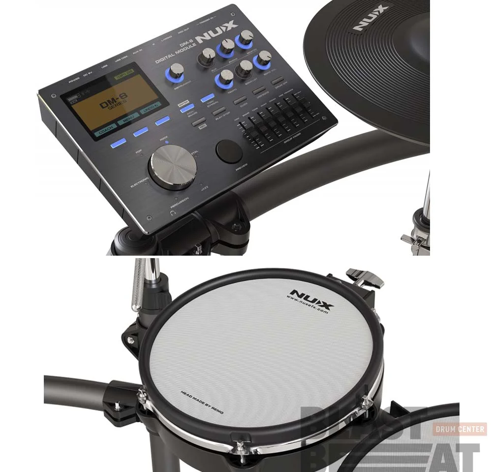 Цифровые барабаны для дома NUX DM-8 - миниатюра 8