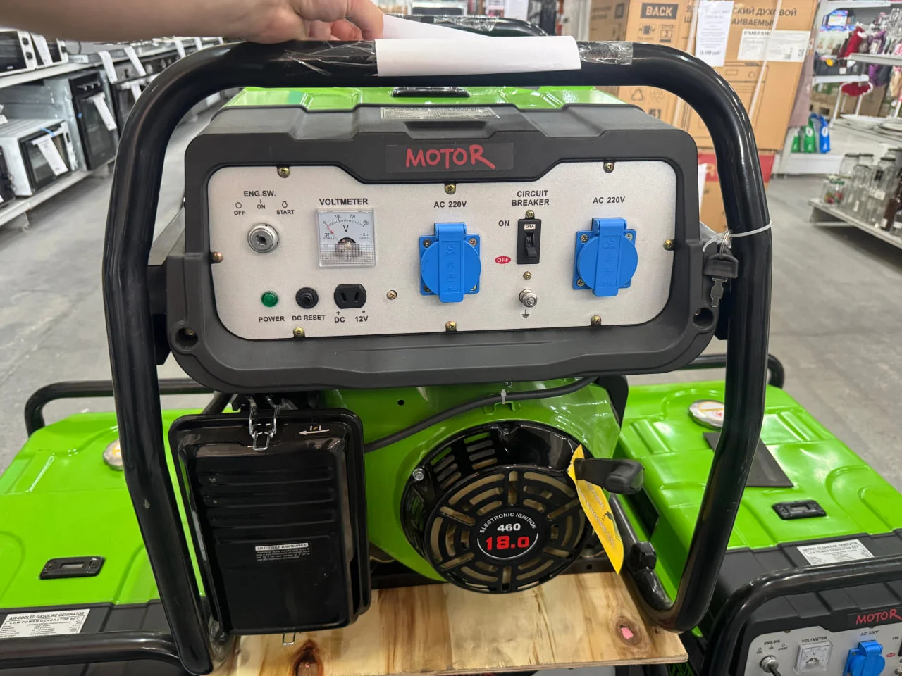 Бензиновый генератор Motor LT10000LBE - миниатюра 7