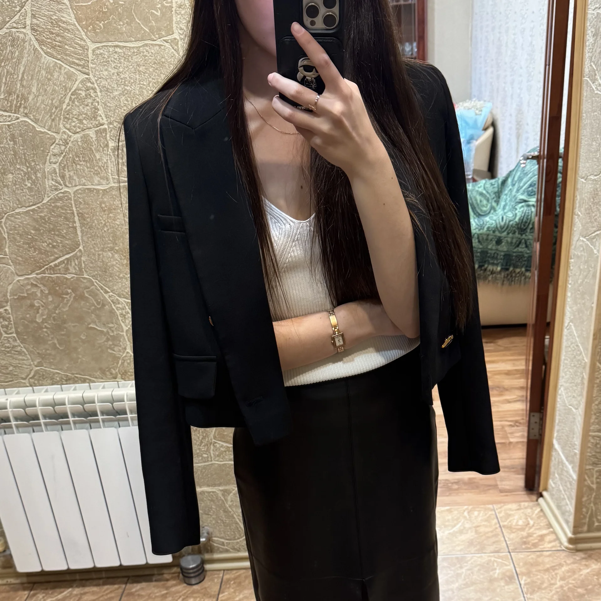 Укороченный Жакет zara - миниатюра 4
