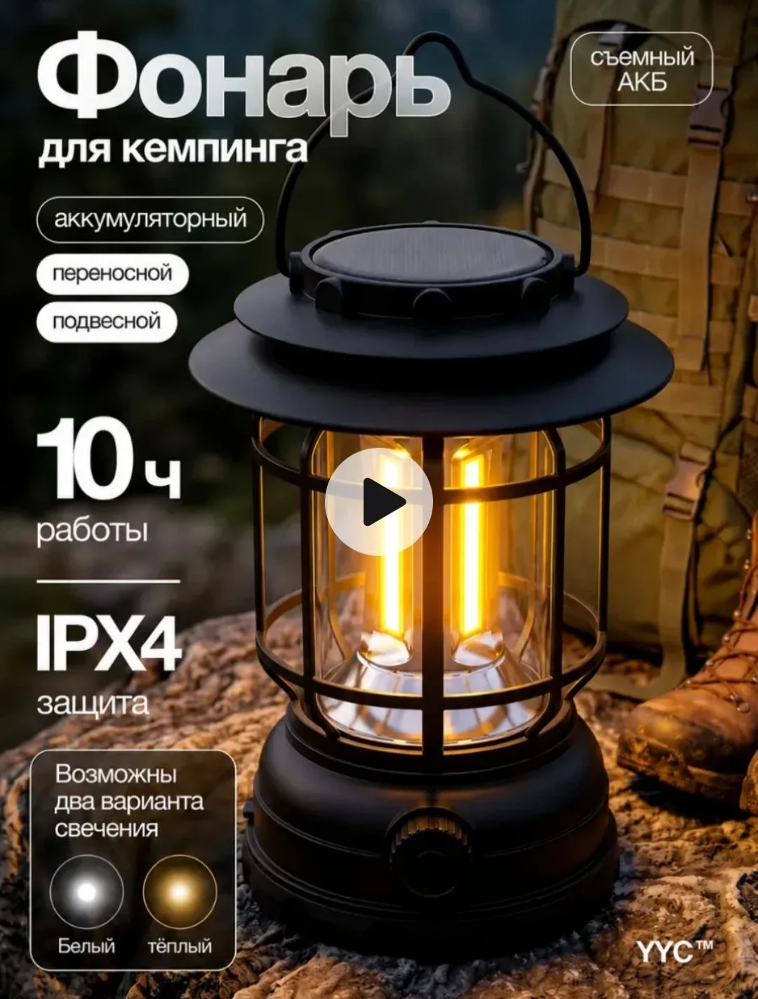 фонарь для кемпинга - изображение 1