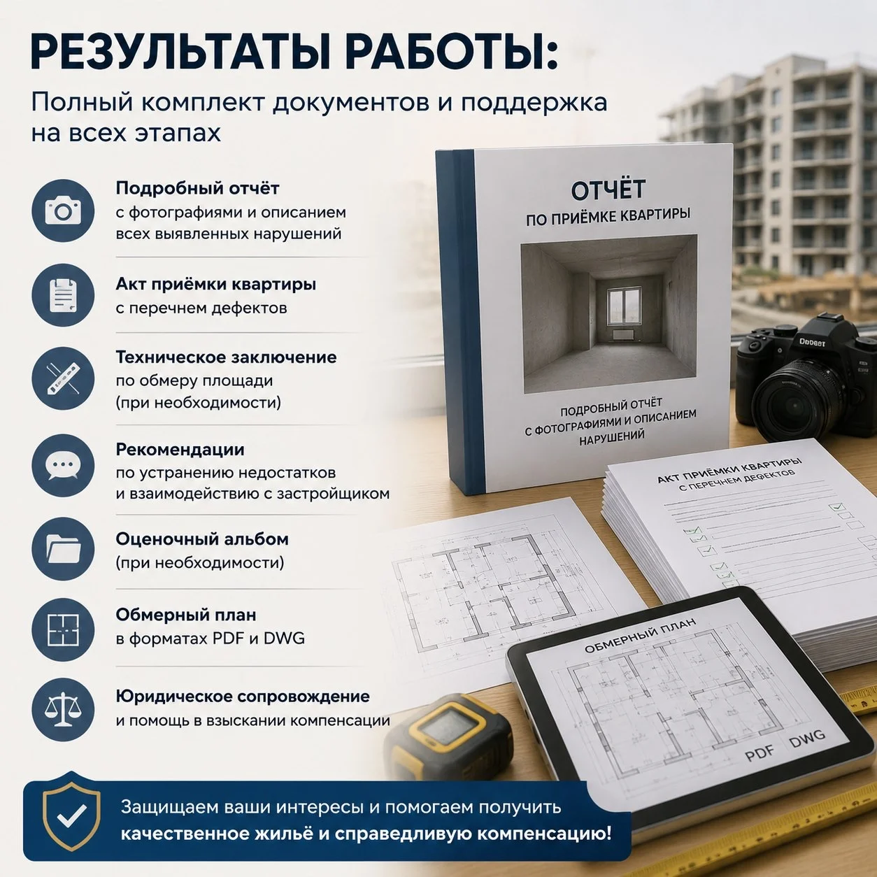 приемка квартир - миниатюра 3