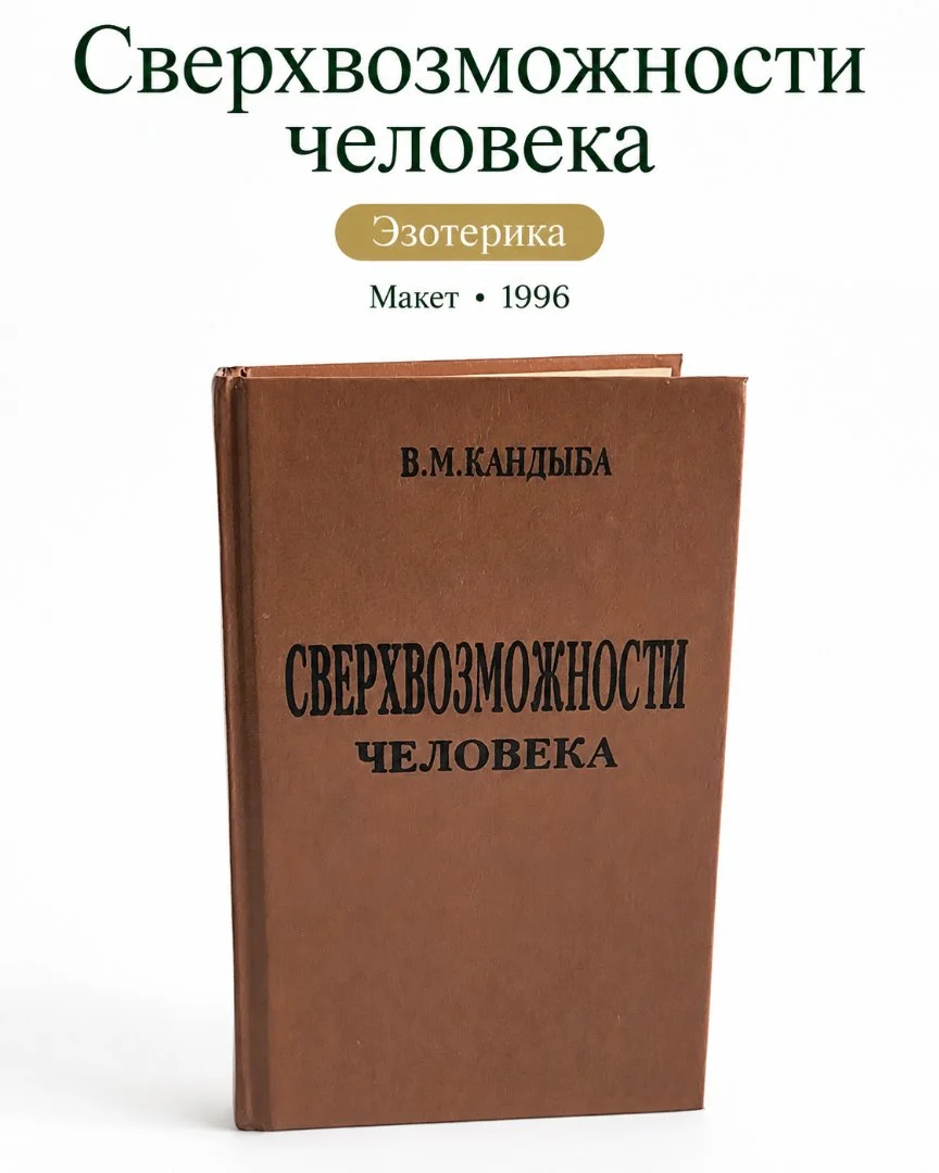 Сверхвозможности человека | В. М. Кандыба | 1996 - изображение 1