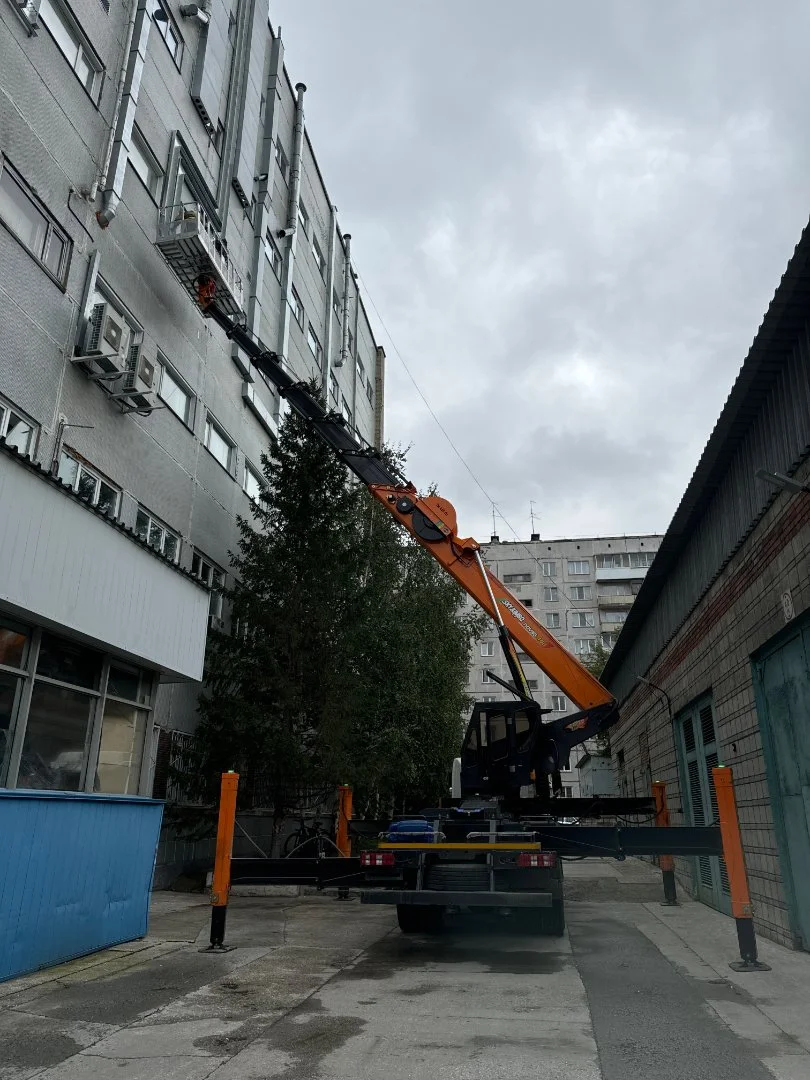 Услуги аренда автовышки 40 45 м метров - миниатюра 2