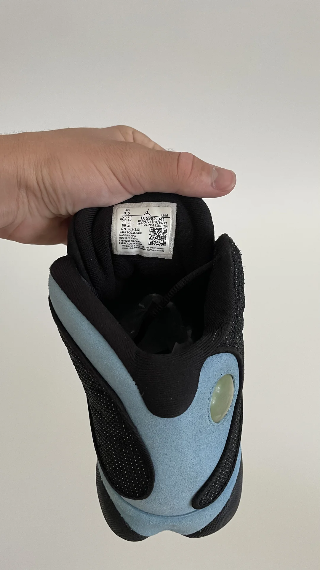 Jordan 13 оригинал - миниатюра 6