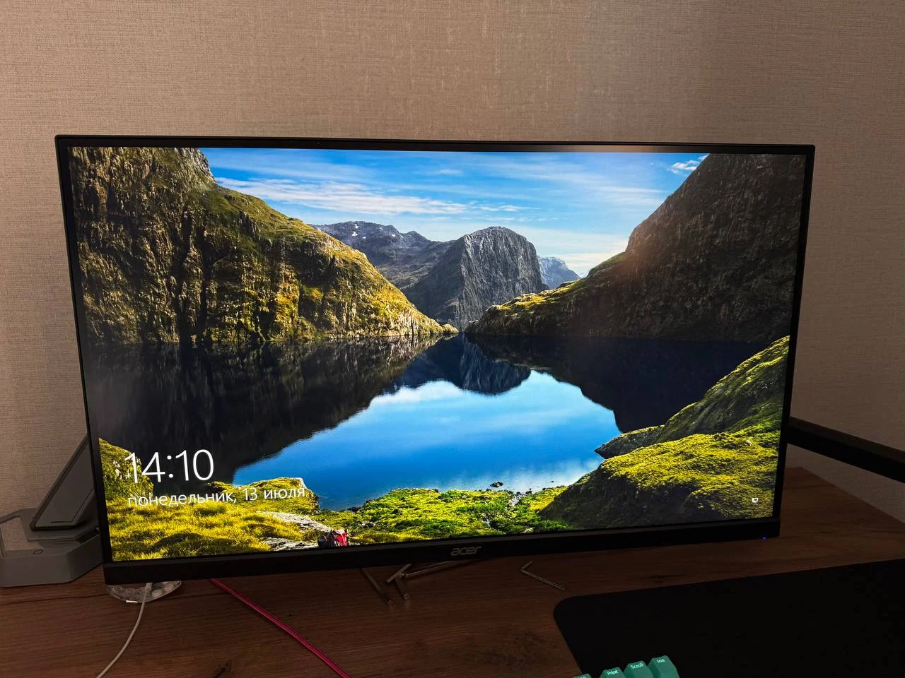 Монитор acer 27’ 2k 75hz - миниатюра 2
