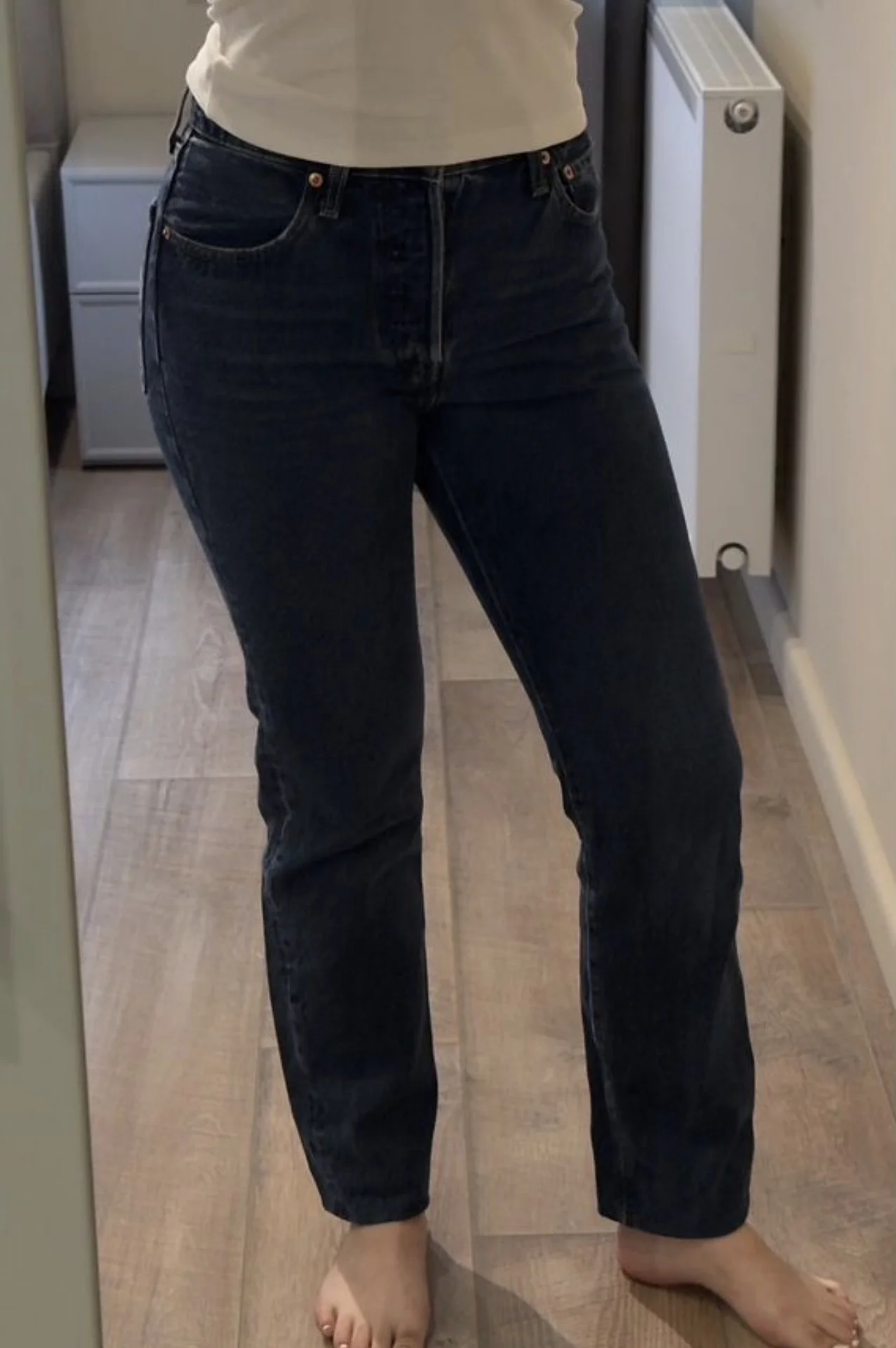 Джинсы женские Levis 501 - миниатюра 3