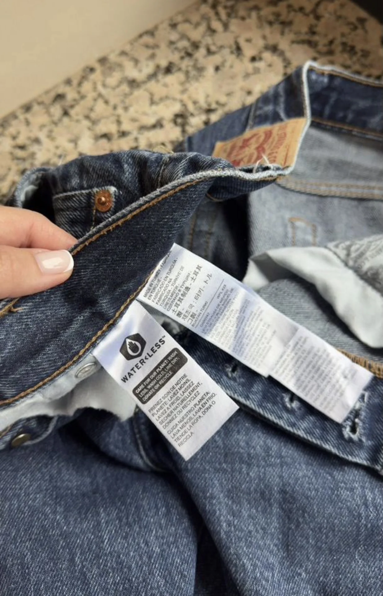 Джинсы женские Levis 501 - миниатюра 6