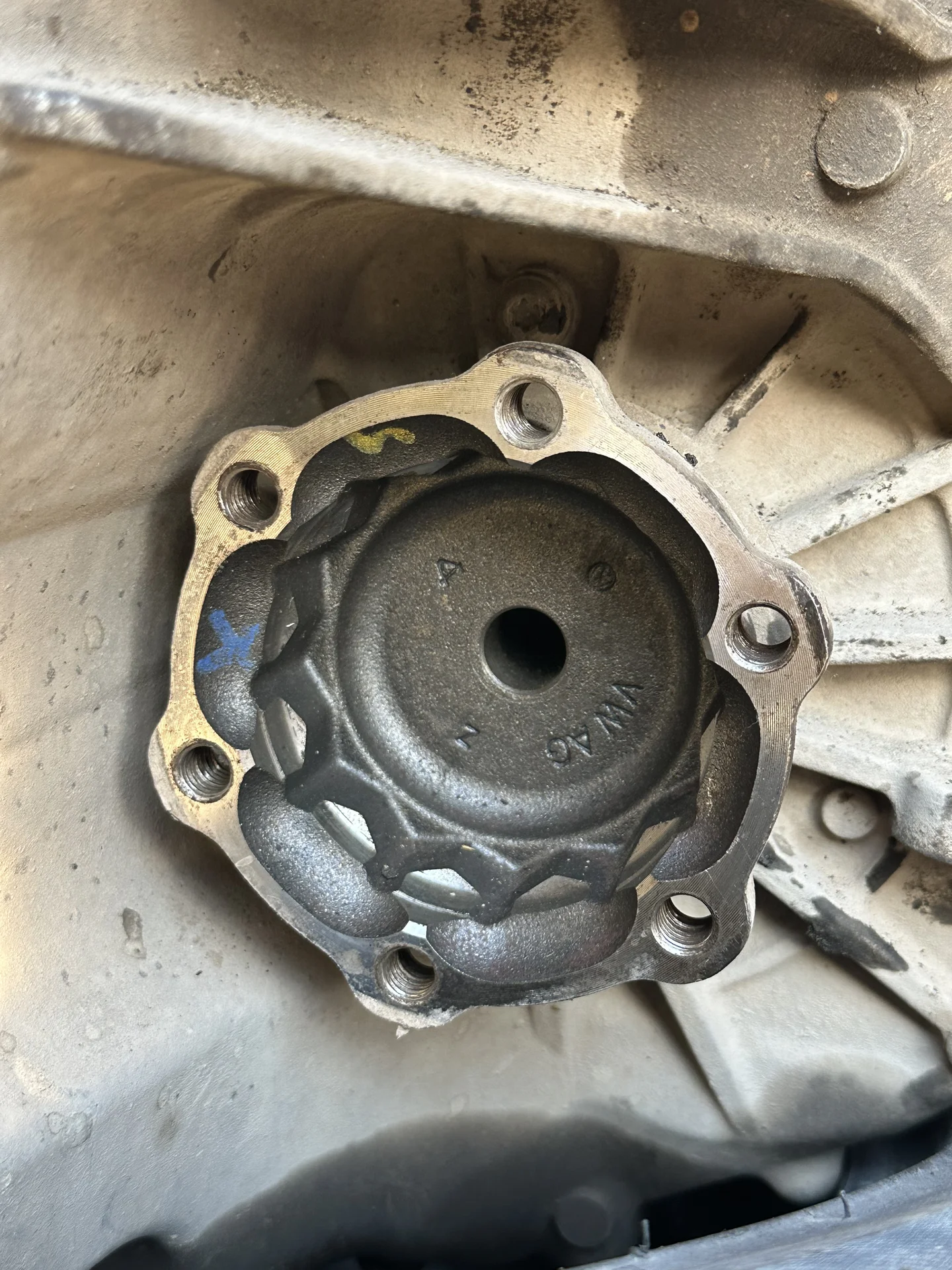 Акпп на Volkswagen Passat b6 DSG dq 250 knk - миниатюра 7