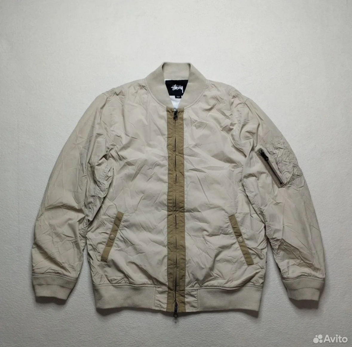 Бомбер Stussy Nylon MA - 1 - миниатюра 3
