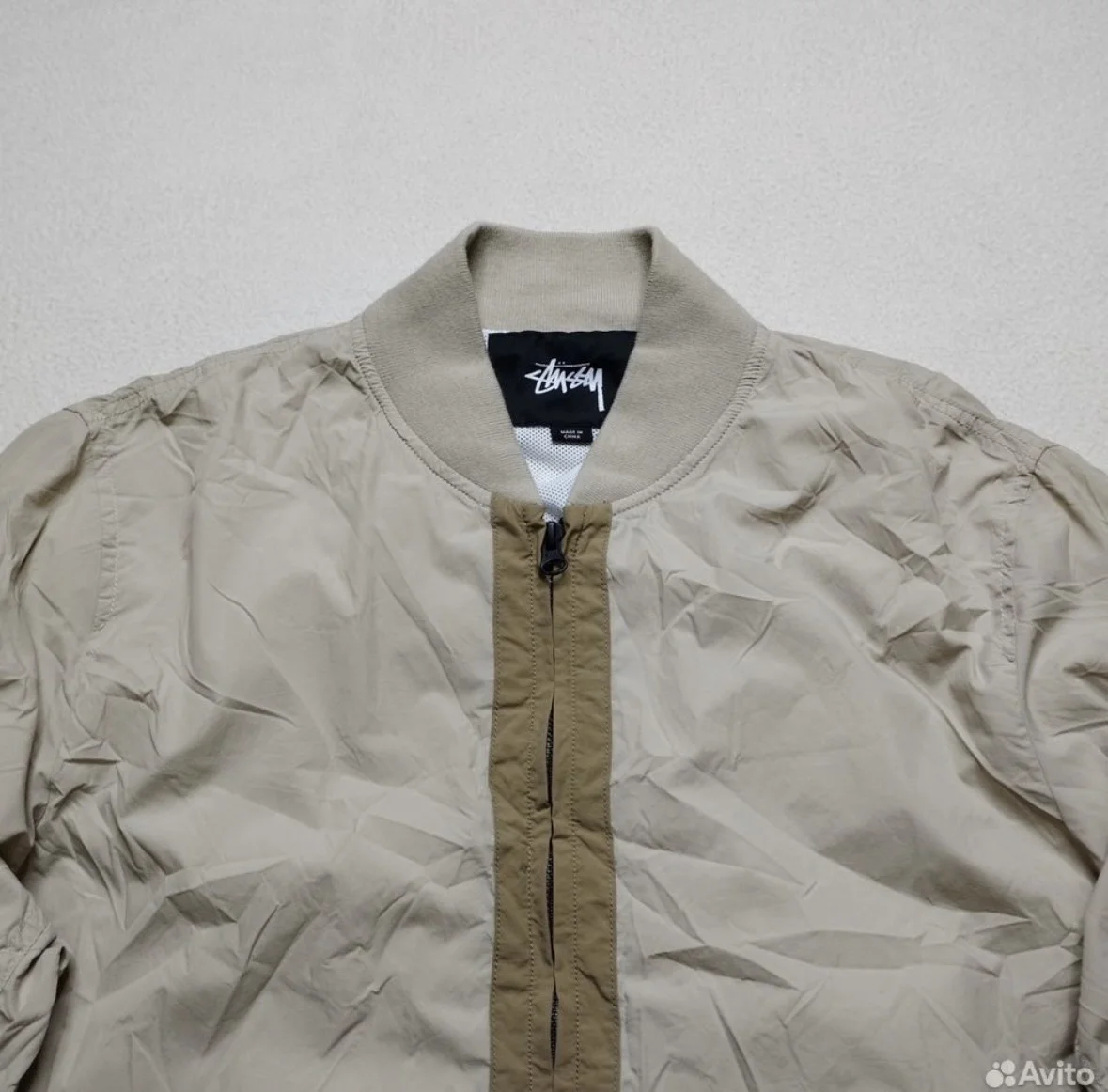 Бомбер Stussy Nylon MA - 1 - миниатюра 4