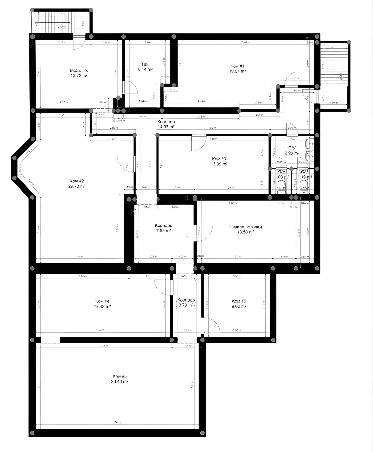 Кабинеты в 1 минуте от метро Сходненская 180.8 м² - миниатюра 2
