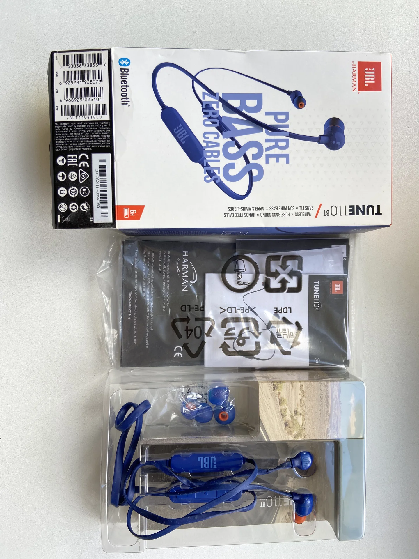 JBL гарнитура Bluetooth / 1 раб / на запчасти - миниатюра 2