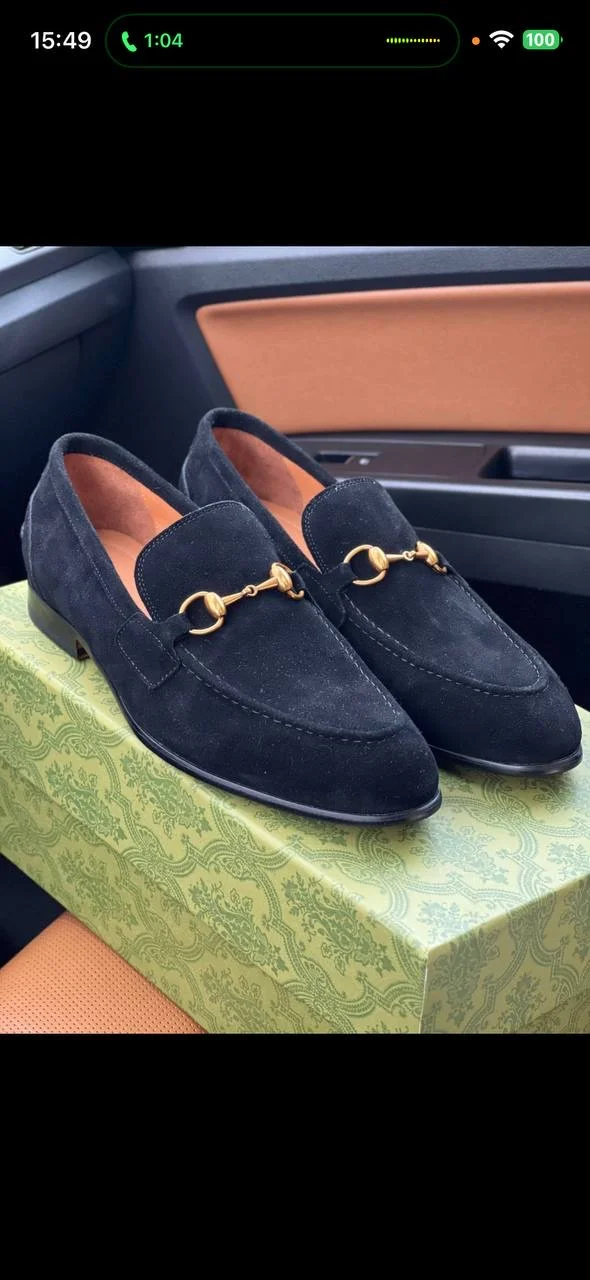 Лоферы мужские Gucci - изображение 1