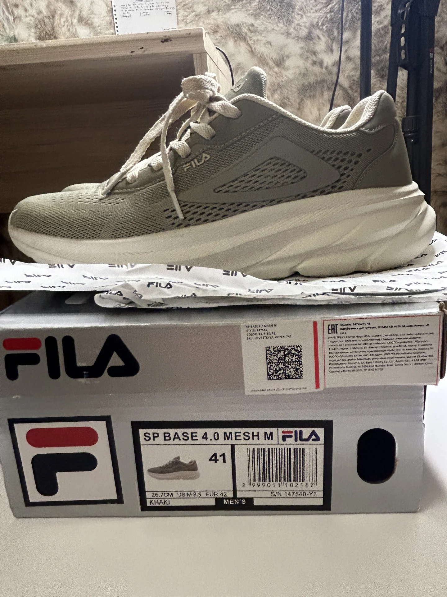 Кроссовки Fila, 41 размер - миниатюра 2