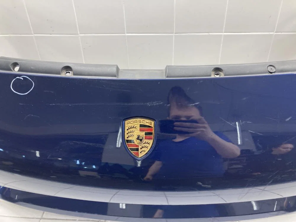 Бампер передний Porsche Cayenne I рестайлинг (2007—2010) - миниатюра 7