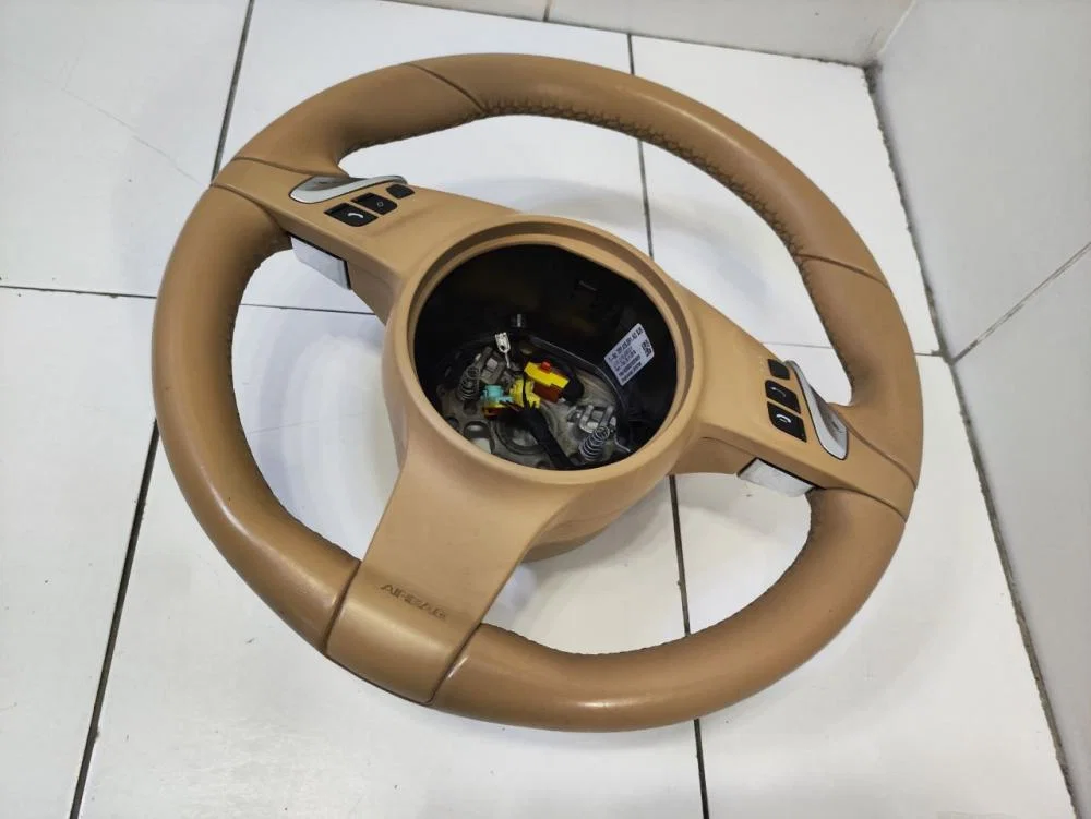 Рулевое колесо Porsche Cayenne II (2010—2014) - миниатюра 3