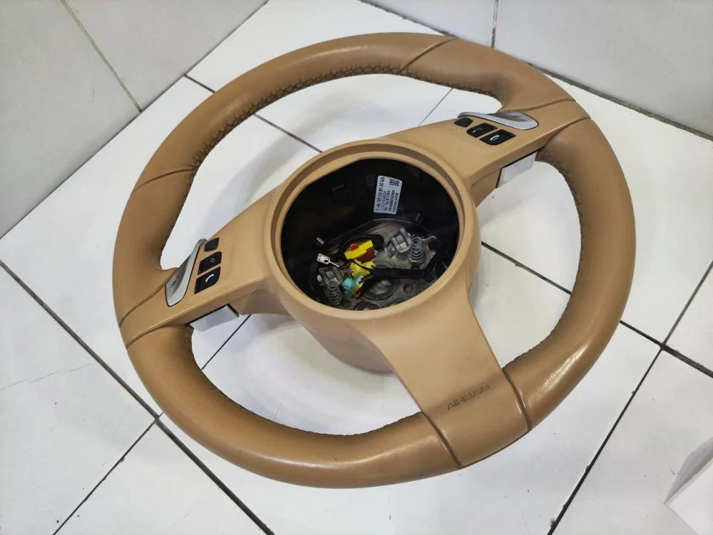Рулевое колесо Porsche Cayenne II (2010—2014) - миниатюра 4