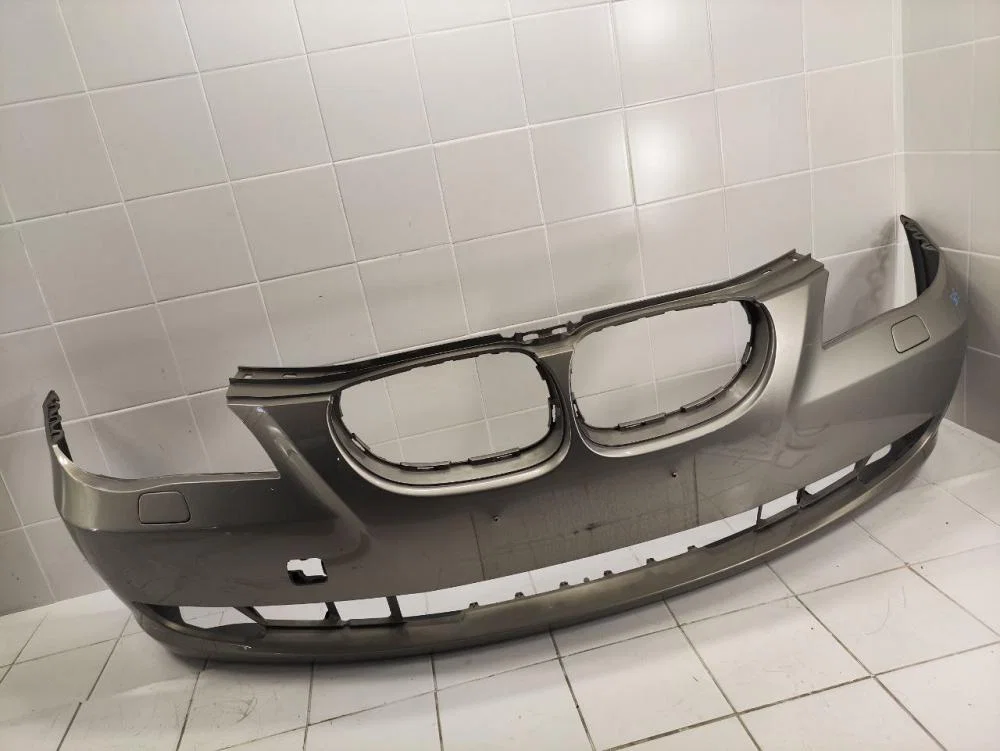 Бампер передний BMW 5 серия E60/E61 рестайлинг (2007—2010) - миниатюра 3