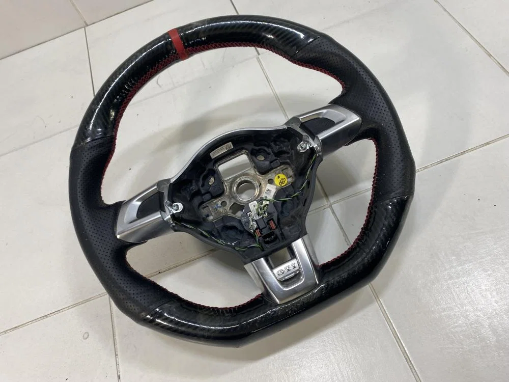 Рулевое колесо Volkswagen Golf Mk6 (2008—2012) - миниатюра 3