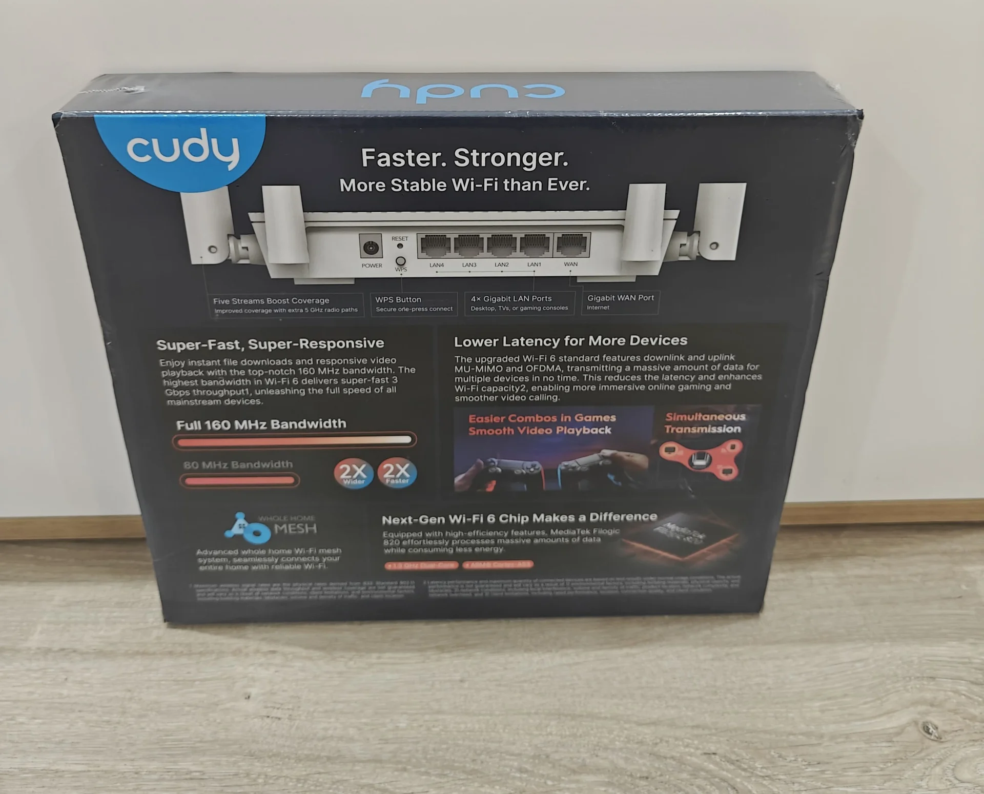 Роутер Cudy WR3000S OpenWrt Keenetic - миниатюра 3