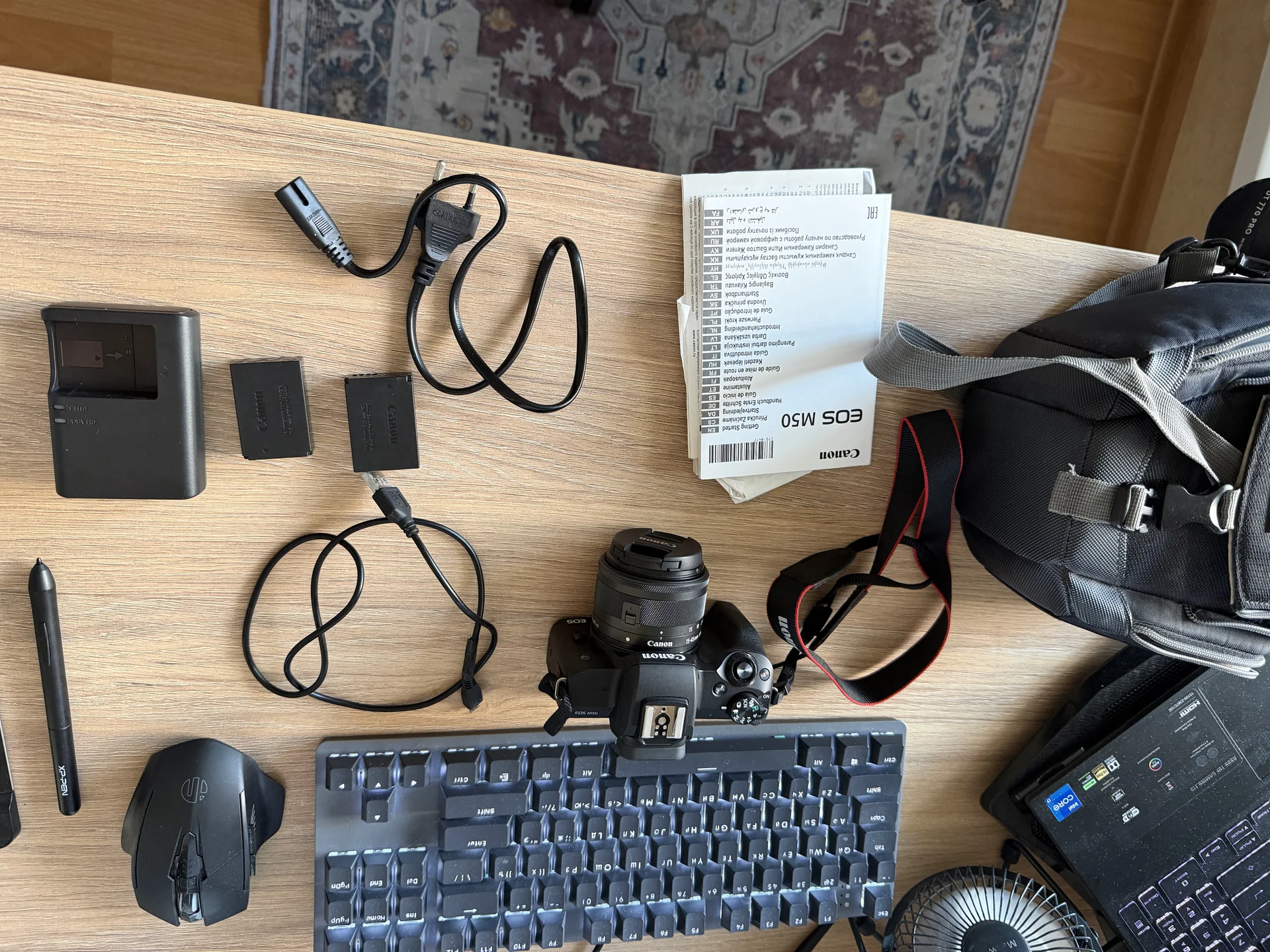 Беззеркальный фотоаппарат canon eos m50 - миниатюра 3