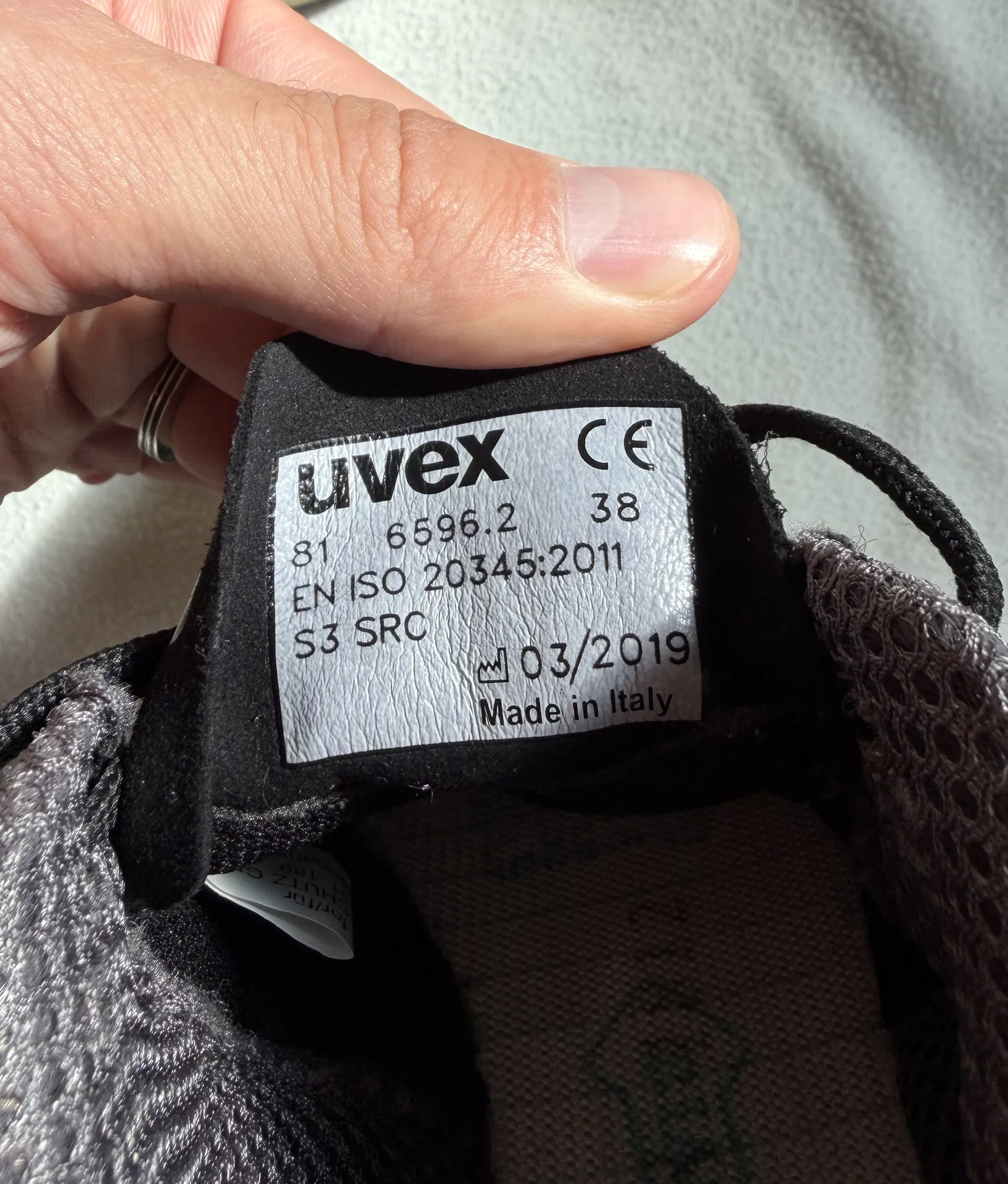 Рабочая обувь Uvex 38 new - миниатюра 9