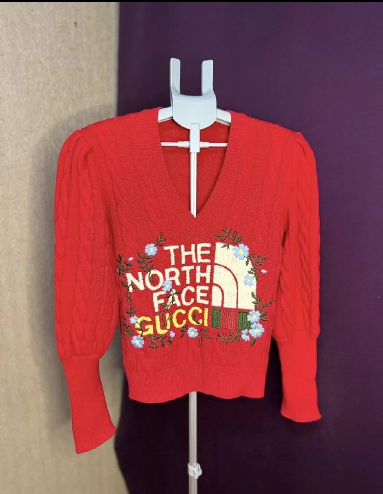 Женский свитер The North Face Gucci оригинал - миниатюра 3