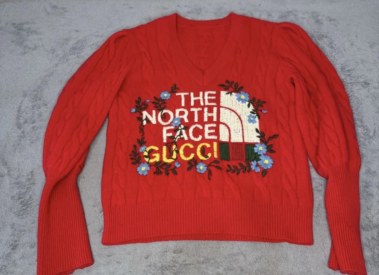 Женский свитер The North Face Gucci оригинал - миниатюра 4