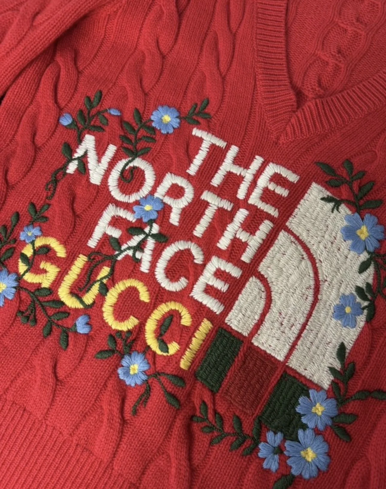Женский свитер The North Face Gucci оригинал - миниатюра 6