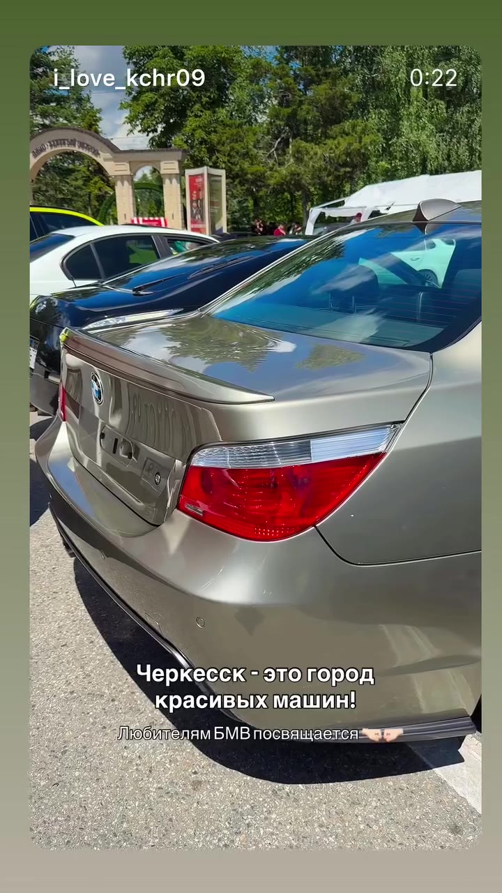 Bmw e60 - видео 19