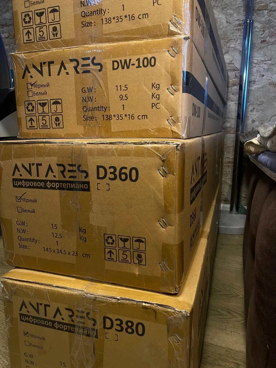 Цифровое пианино Antares D-360 Black - миниатюра 2