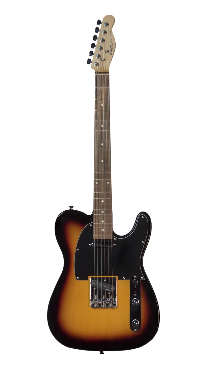 Электрогитара SQOE Setl300 sunburst - миниатюра 5