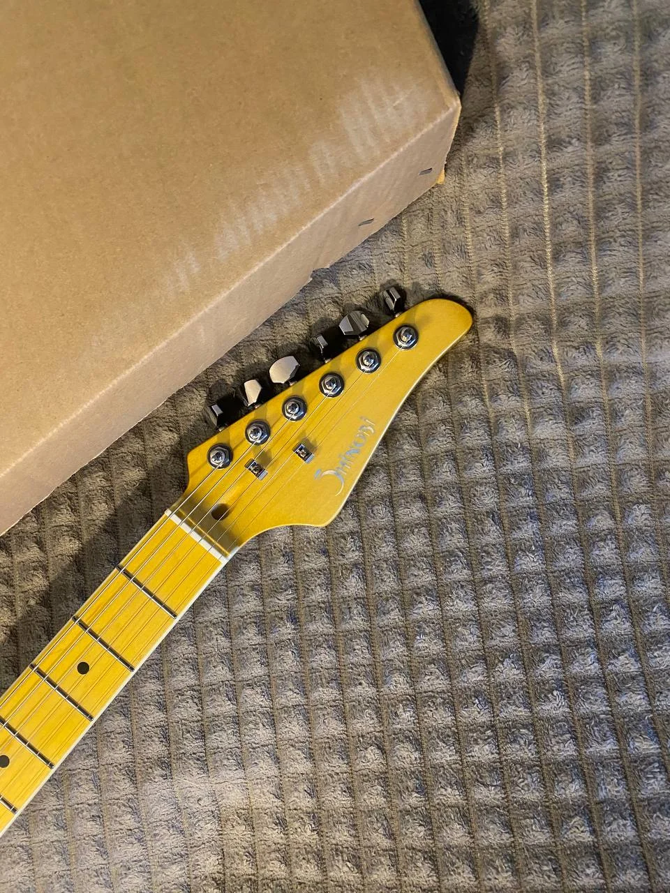 Электрогитара Shinobi N102E pearl WH - миниатюра 4