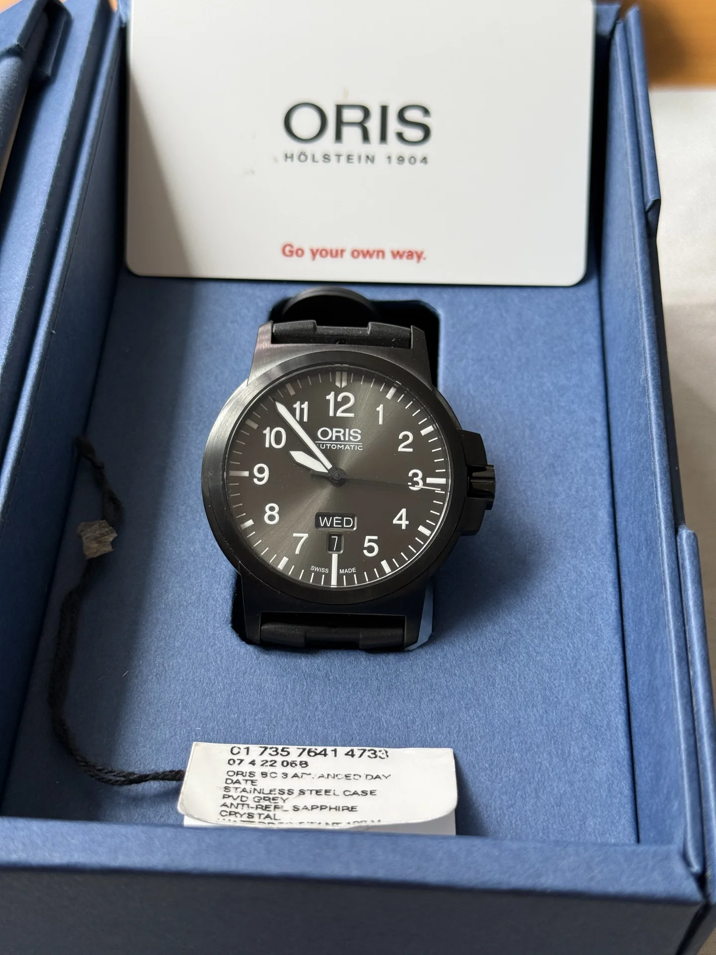 Часы Oris BC3 Day Date 01 735 7641 4733 - миниатюра 5