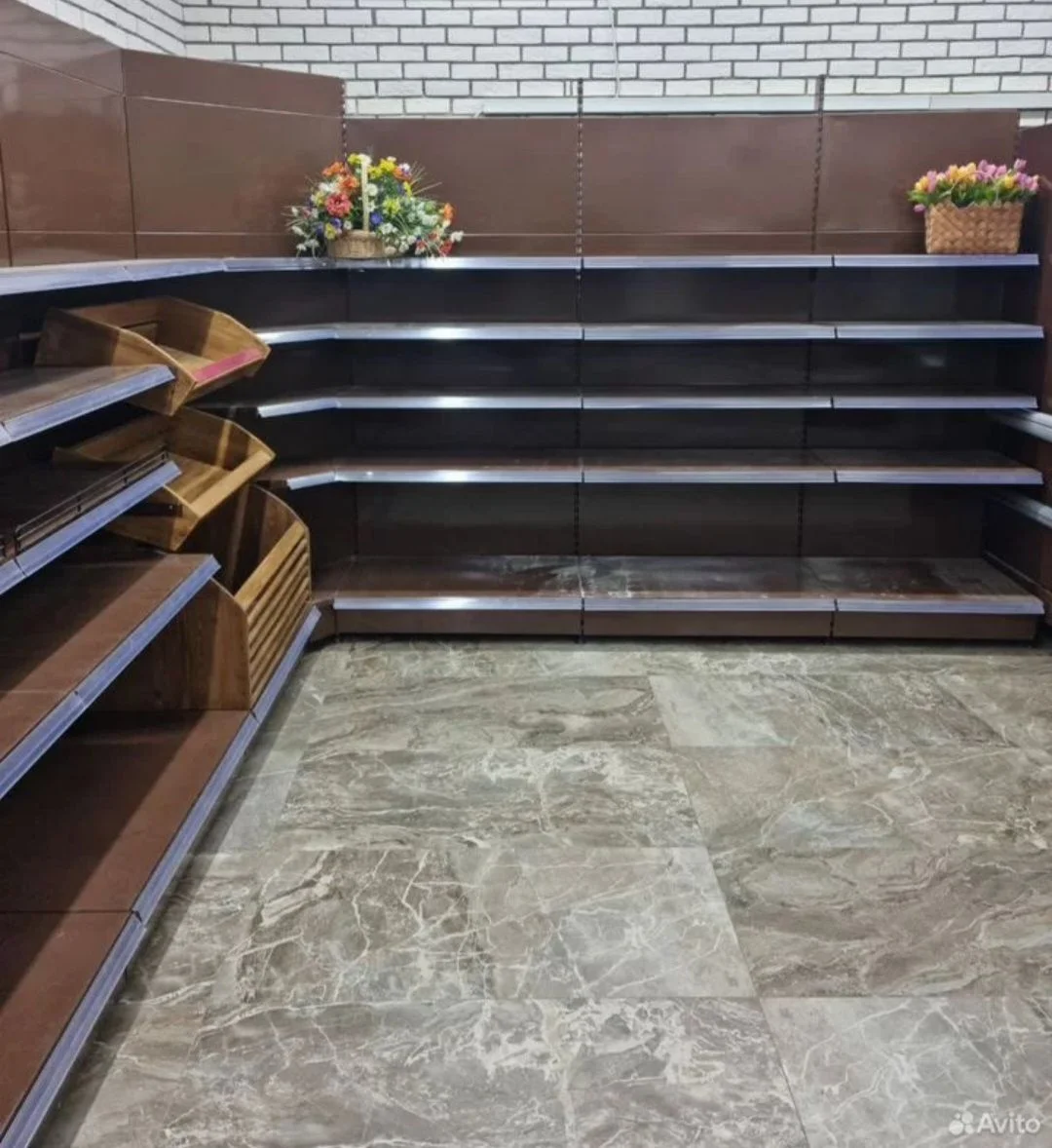 Стеллаж металлический торговый - миниатюра 3
