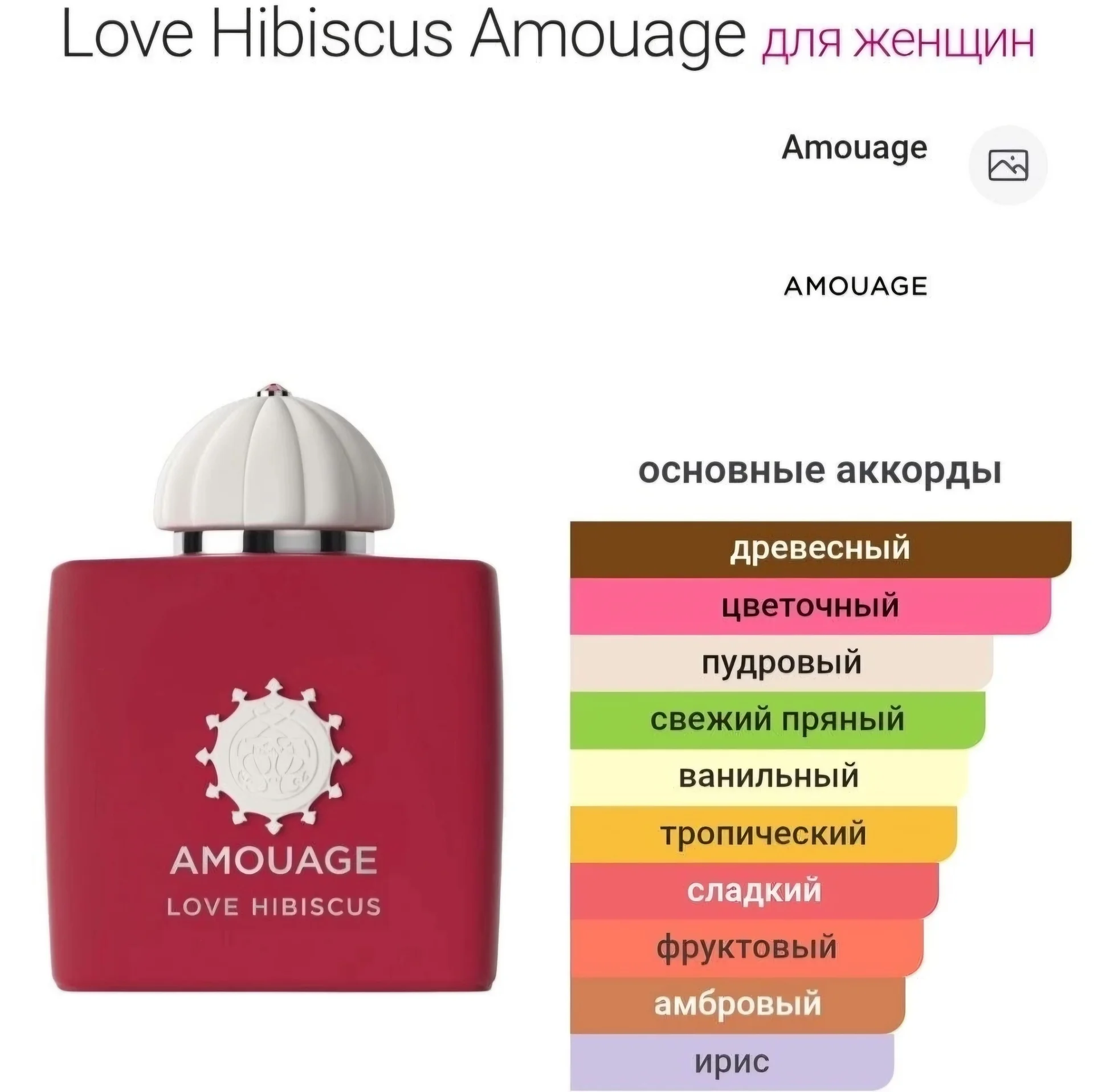 Amouage Love Hibiscus, 100ml - миниатюра 5