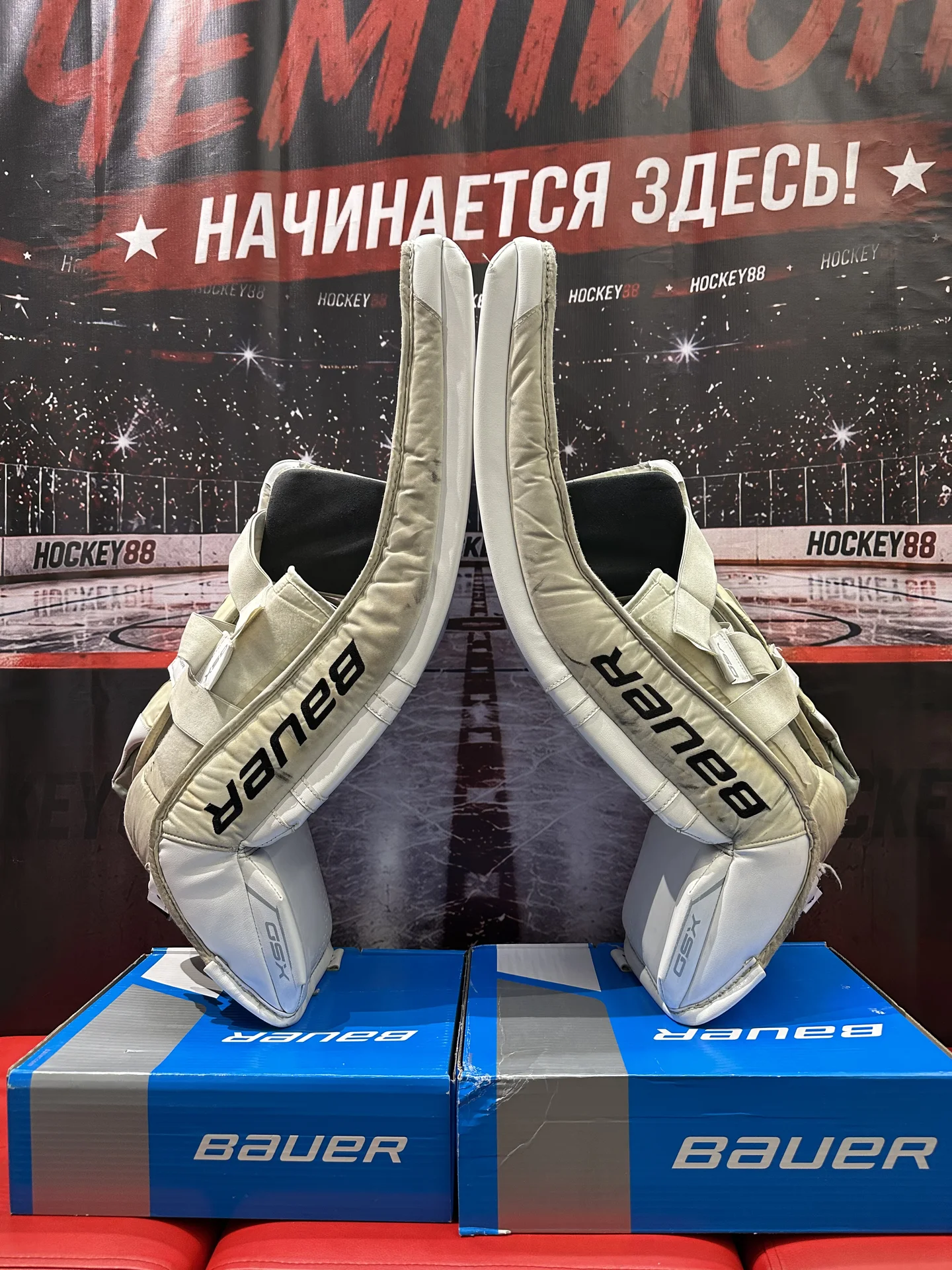 Вратарские щитки Bauer GSX SR S 33+1 - миниатюра 3