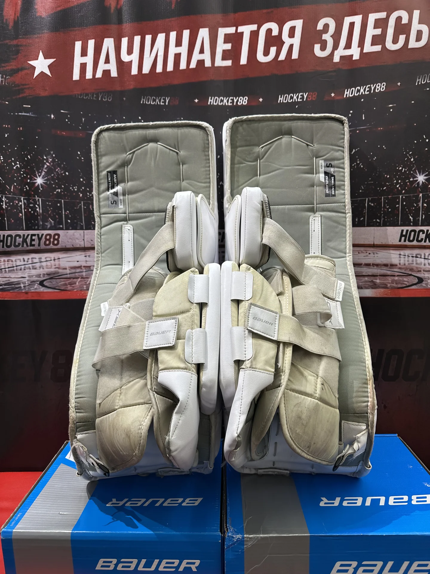 Вратарские щитки Bauer GSX SR S 33+1 - миниатюра 4