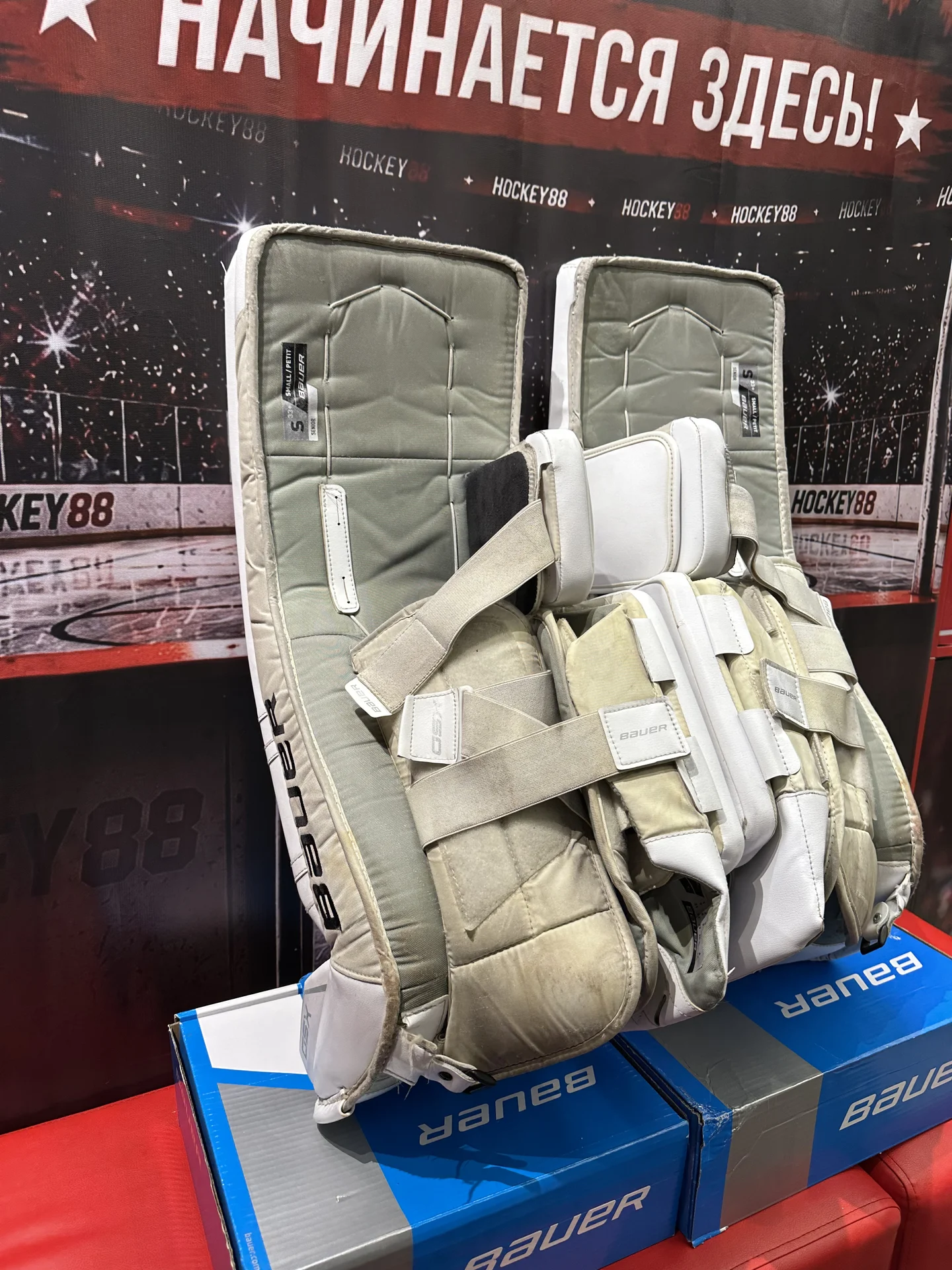 Вратарские щитки Bauer GSX SR S 33+1 - миниатюра 5