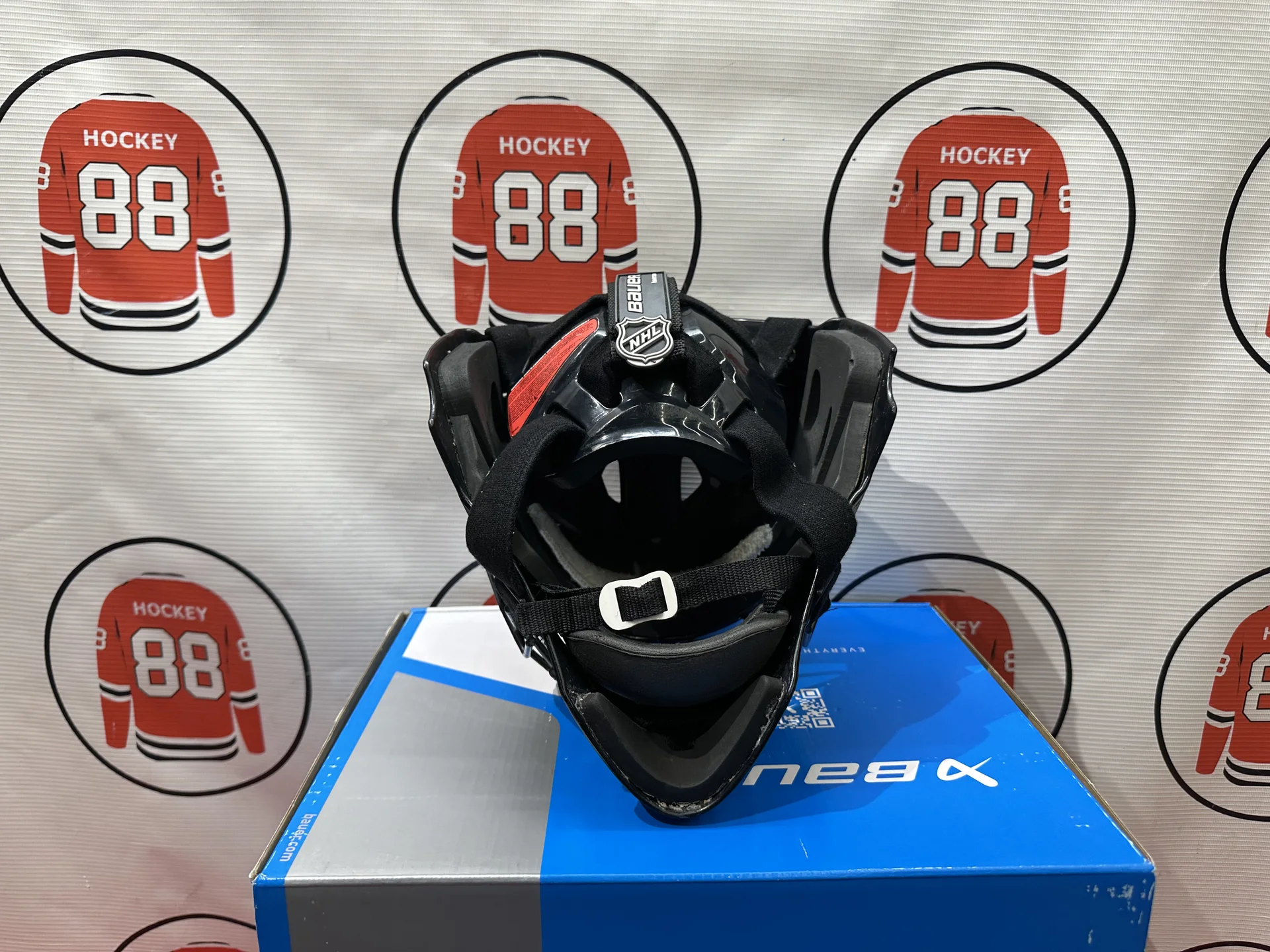 Вратарский шлем Bauer YTH - миниатюра 4
