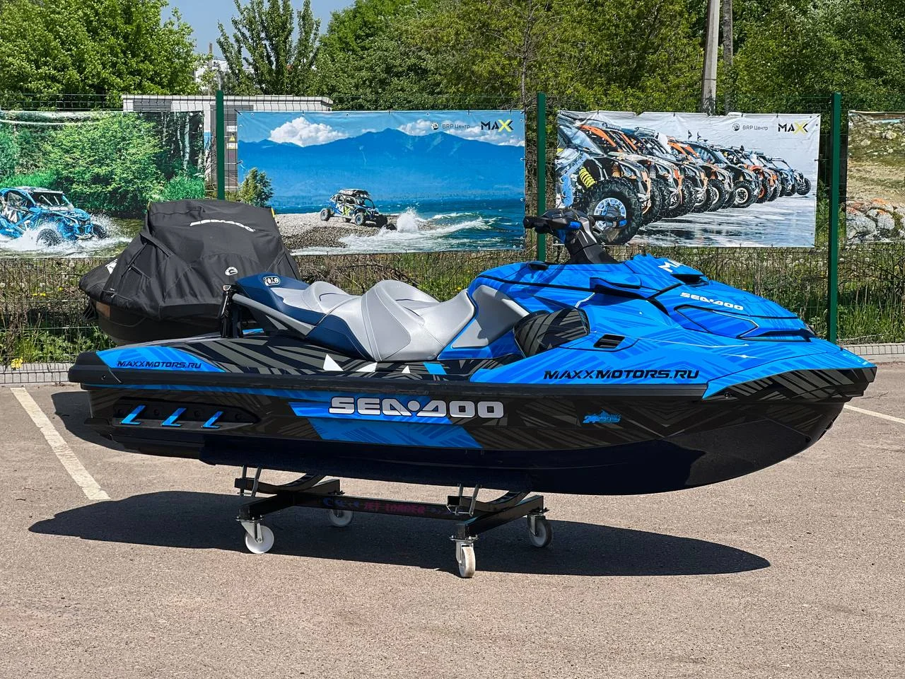 Комплект наклеек на гидроцикл SEA-DOO GTX - миниатюра 3
