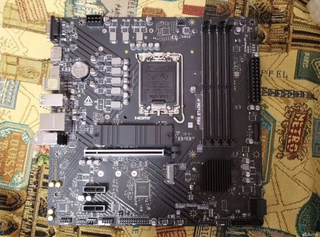 Материнская плата MSI PRO B760M-P - миниатюра 4