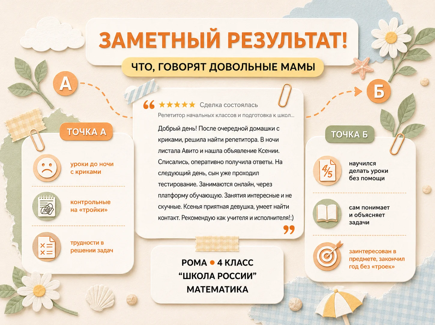 Репетитор начальных классов и подготовка к школе - миниатюра 6