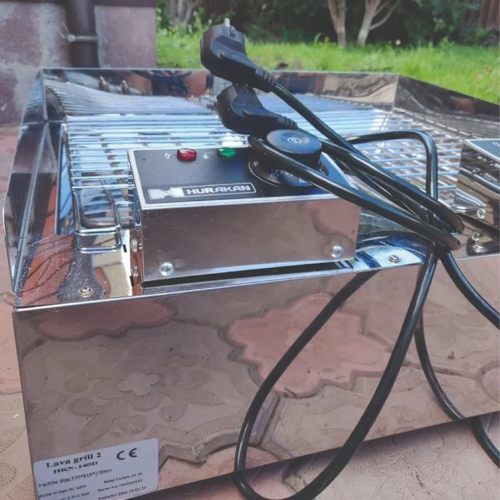 Гриль лавовый Hurakan HKN-140D - изображение 1