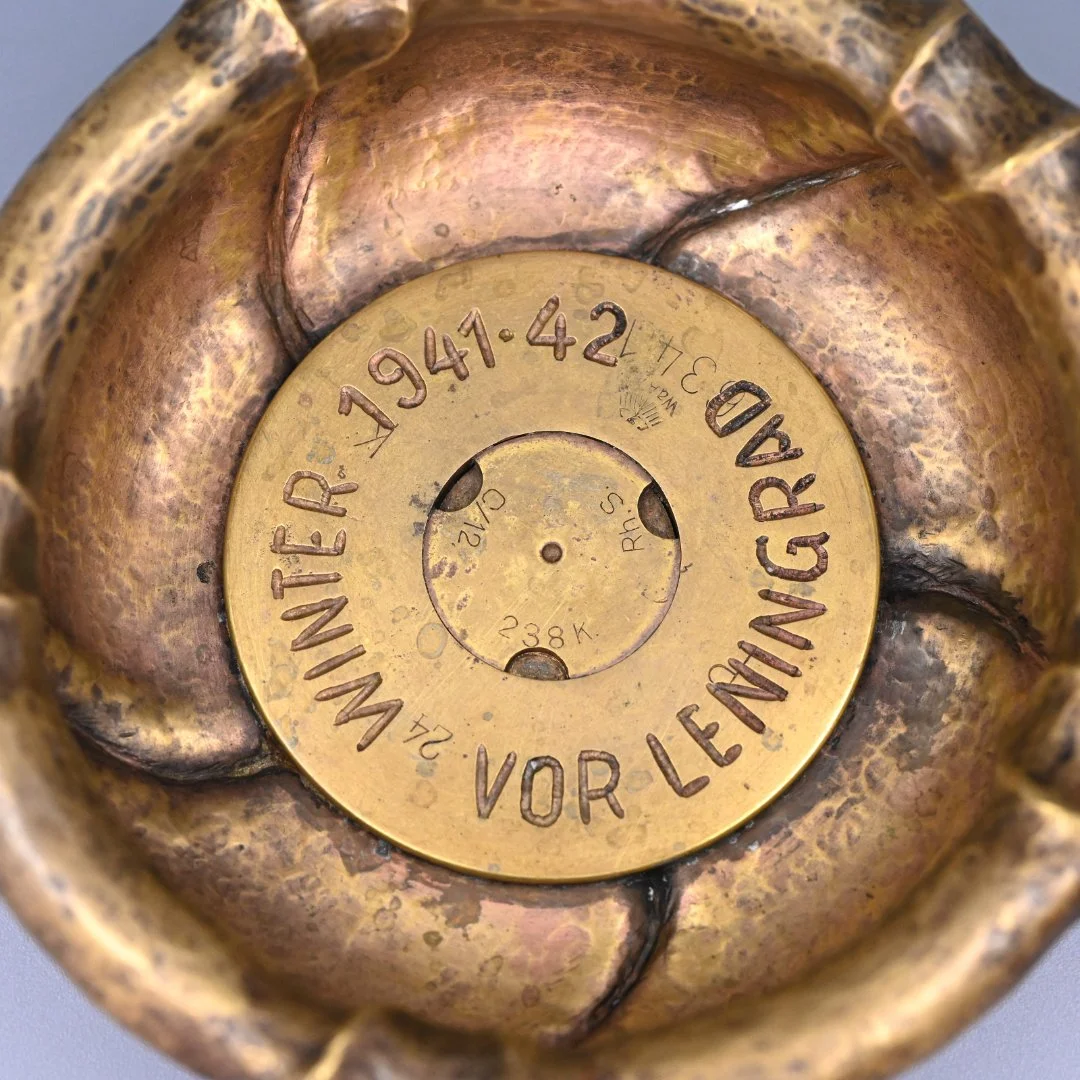 Пепельница из немецкой гильзы 1941 год ВОВ - изображение 1