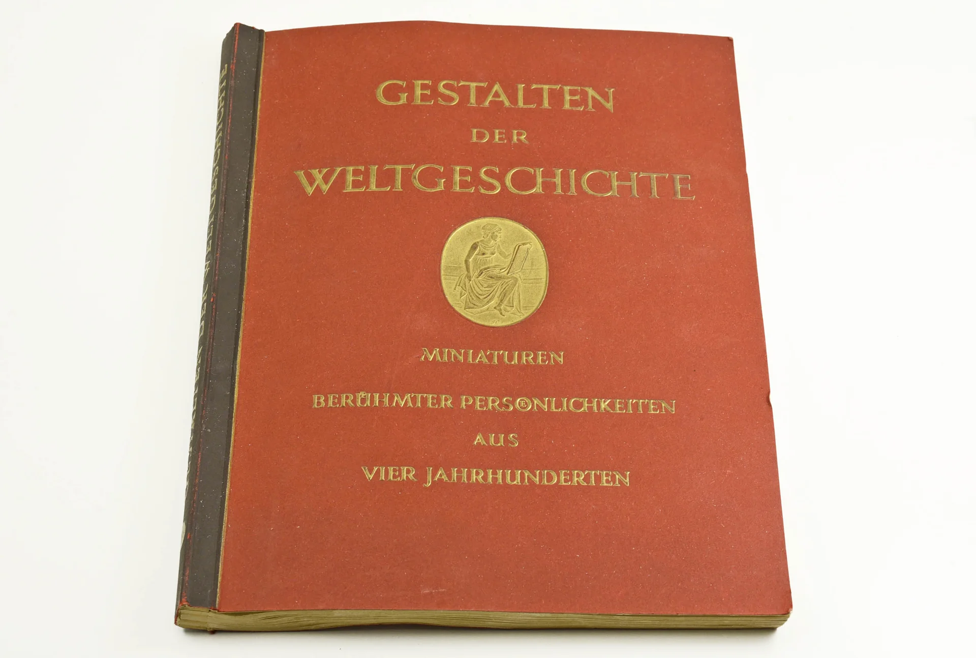 Старинный альбом книга "Gestalten der Weltgeschichte" 1933 - изображение 1
