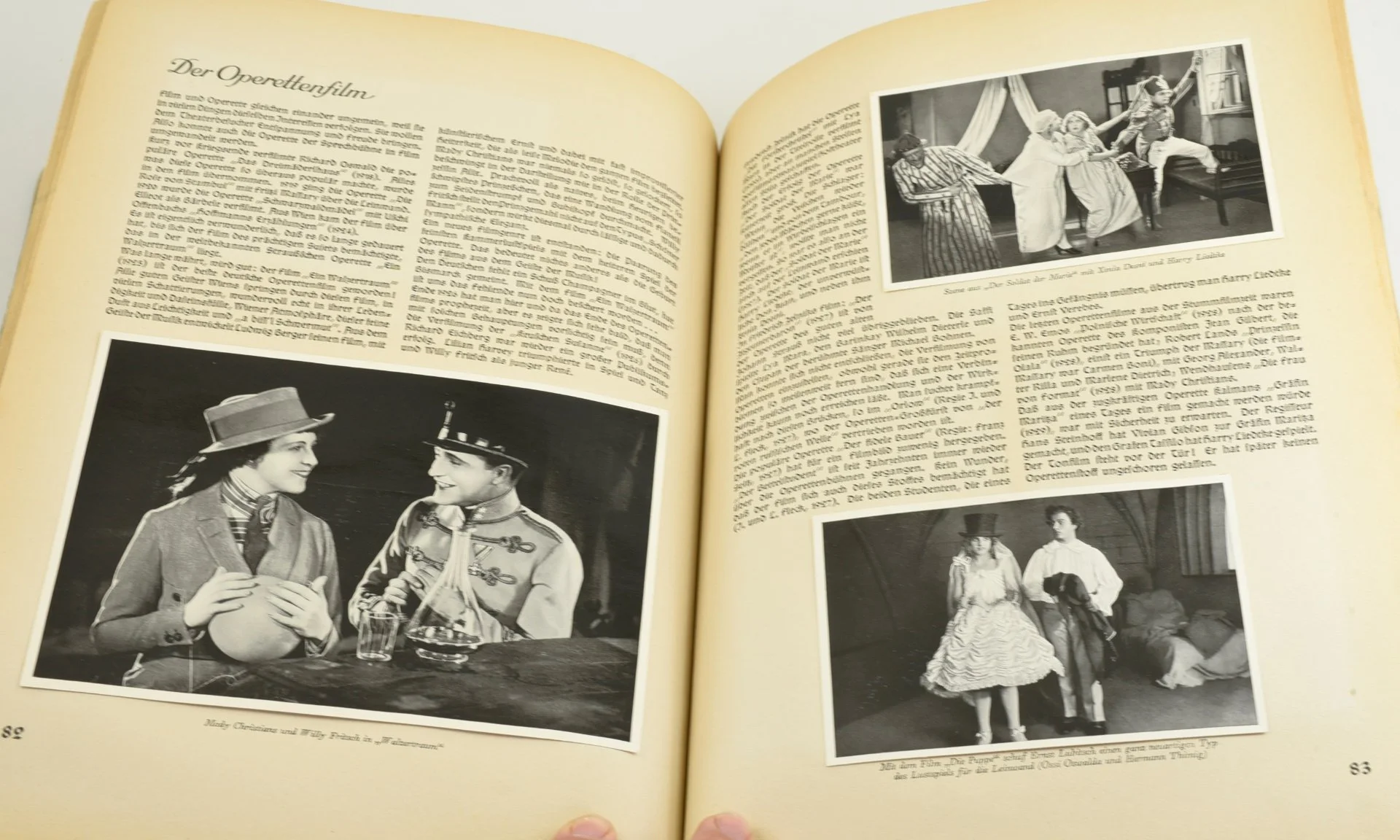 Старинный альбом книга "Vom werden deutscher Filmkunst" 1935 - миниатюра 5